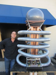 Bob with the Time Machine in the "NeverShoutNever" music video